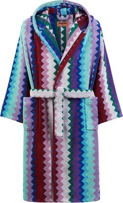 MISSONI HOME COLLECTION Chantal hooded bathrobe