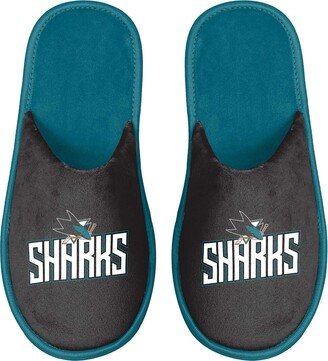 Men's Foco San Jose Sharks Scuff Slide Slippers