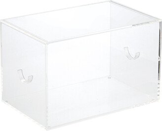 Luxe Acrylic Football Display Cube Clear