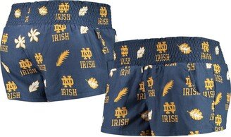 Women's Wes & Willy Navy Notre Dame Fighting Irish Beach Shorts