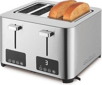 Digital 4 Slice Toaster Stainless Steel