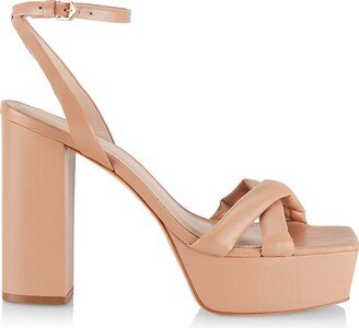 COLLECTION Criss-Cross Platform High Heel Sandals