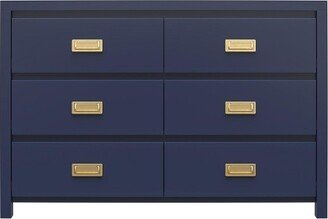 Monarch Hill Haven 6 Drawer Kids Dresser, Navy