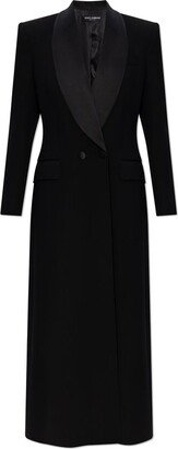 Fitted Waist Long Coat