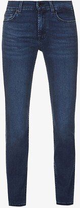 Womens Park Ave Roxanne Slim-fit Mid-rise Stretch-denim Jeans