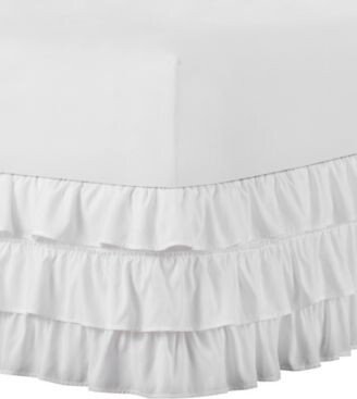 Levinsohn Textiles Belles Whistles 3 Tiered Ruffle Bed Skirt
