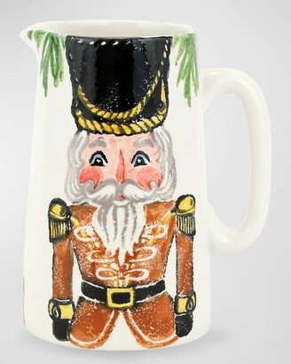 Christmas Nutcracker Pitcher