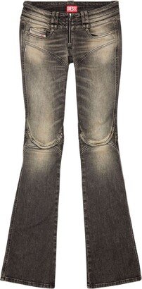 Belthy low-rise bootcut jeans
