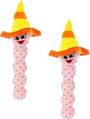 Mighty Tequila Worm Pink, 2-Pack Dog Toys