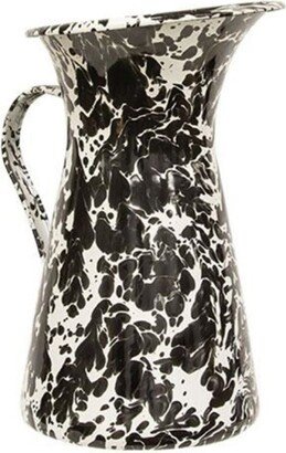 Black & White Pollock Pitcher - 6.25W x 9L x 10.50H