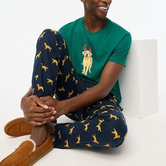 Men's Printed Flannel Pajama Pant