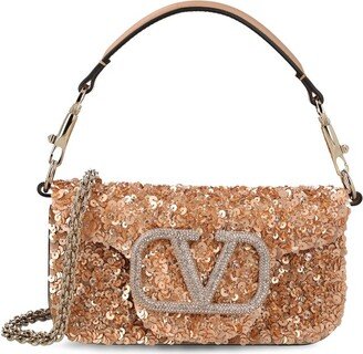 VLogo Signature Foldover Top Mini Shoulder Bag