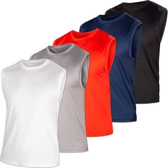 LOUNGEHERO Pack of 5 Athletic Tank