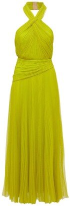 Nina halter neck tulle dress