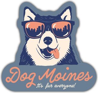 Dog Moines Sticker/Magnet