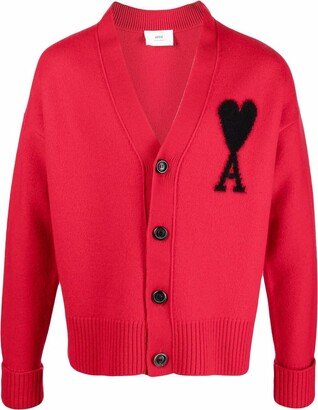 Ami de Coeur V-neck cardigan-AA