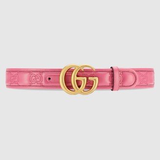 GG Marmont Matelassé wide belt-AA