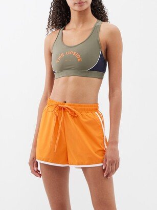 Track Georgia Recycled-blend Sports Bra