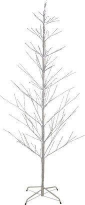 Northlight Led Lighted Birch Christmas Twig Tree With Pure White Lights, 6'