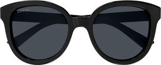 Cat-Eye Frame Sunglasses-AN