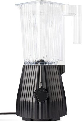 Black Plissé Electric Countertop Blender