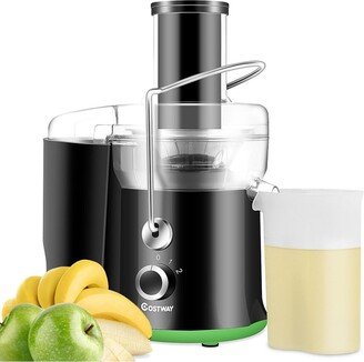 Electric Juicer Wide Mouth Fruit & Vegetable Centrifugal Juice Extractor 2 Speed