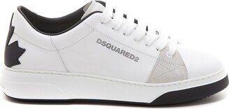 Round Toe Lace-Up Sneakers-AR