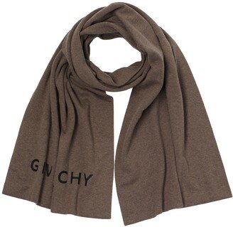 Logo Patch Scarf-AC