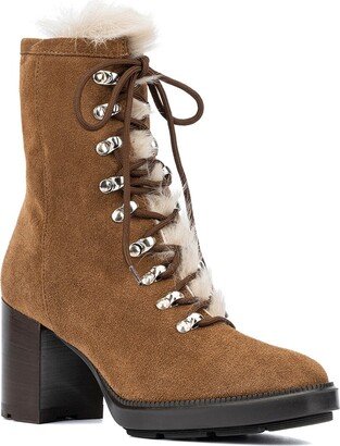 Irvina Weatherproof Suede & Shearling Boot