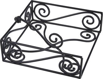 Park Designs Village Black Lunch Napkin holder