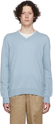 Blue Cashmere Sweater