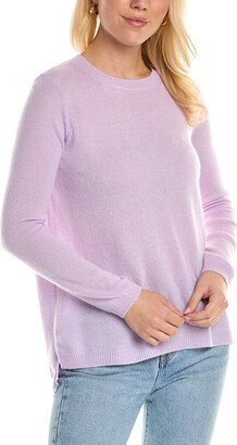 High-Low Cashmere Sweater