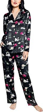 Silk Swan Lake Pajama Set