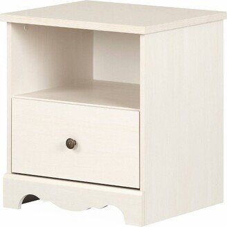 Lyara 1 Drawer Kids' Nightstand White Wash