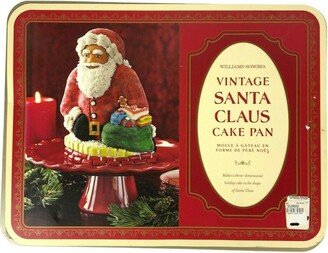 Williams Sonoma Vintage Santa Claus 3D Cake Pan Nordic Ware Christmas Baking New