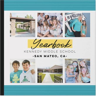 Photo Books: School Days Yearbook Photo Book, 10X10, Hard Cover - Glossy, Deluxe Layflat