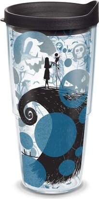 Disney - Nightmare Before Christmas Made in USA Double Walled Insulated Tumbler Travel Cup Keeps Drinks Cold & Hot, 24oz, Classic