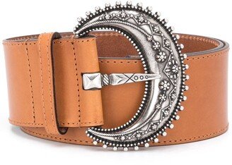 Wide Buckle Belt