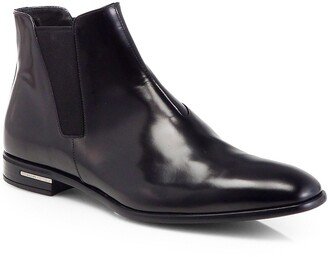 Spazz Leather Chelsea Boots