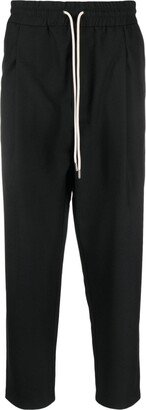Mid-Rise Tapered Trousers-BM