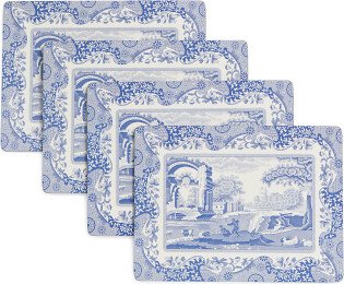 Set Of 4 Italian Landscape Placemats