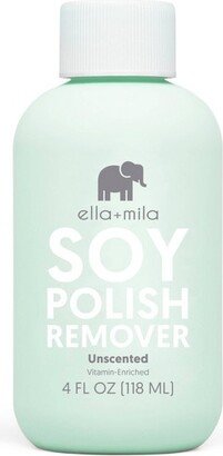 ella+mila Soy Nail Polish Remover - Unscented - 4 fl oz