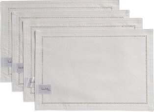 TJMAXX Set Of 4 Lurex Hemstitch Placemats