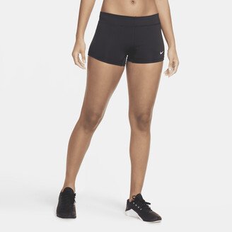 Women's Performance Game Volleyball Shorts in Black