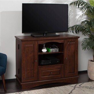 Highboy Closed Storage TV Stand for TVs up to 48 - Saracina Home