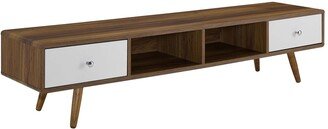 70 Media Console Wood TV Stand