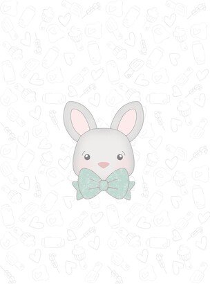 Rabbit Bow Tie 2022 Cookie Cutter