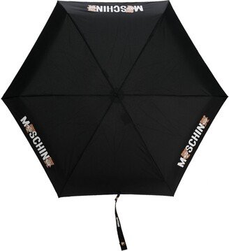 Teddy Bear-motif compact umbrella-AE