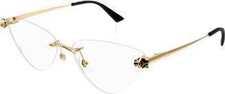 Ct0448 - Gold Glasses