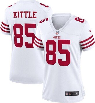 Women's George Kittle White San Francisco 49ers Player Game Jersey
